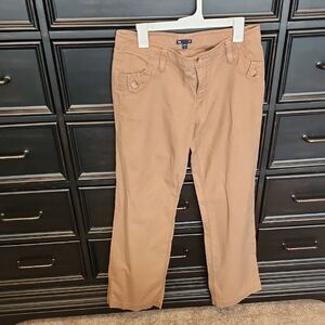 Gap Khaki Flare Pants Size 10